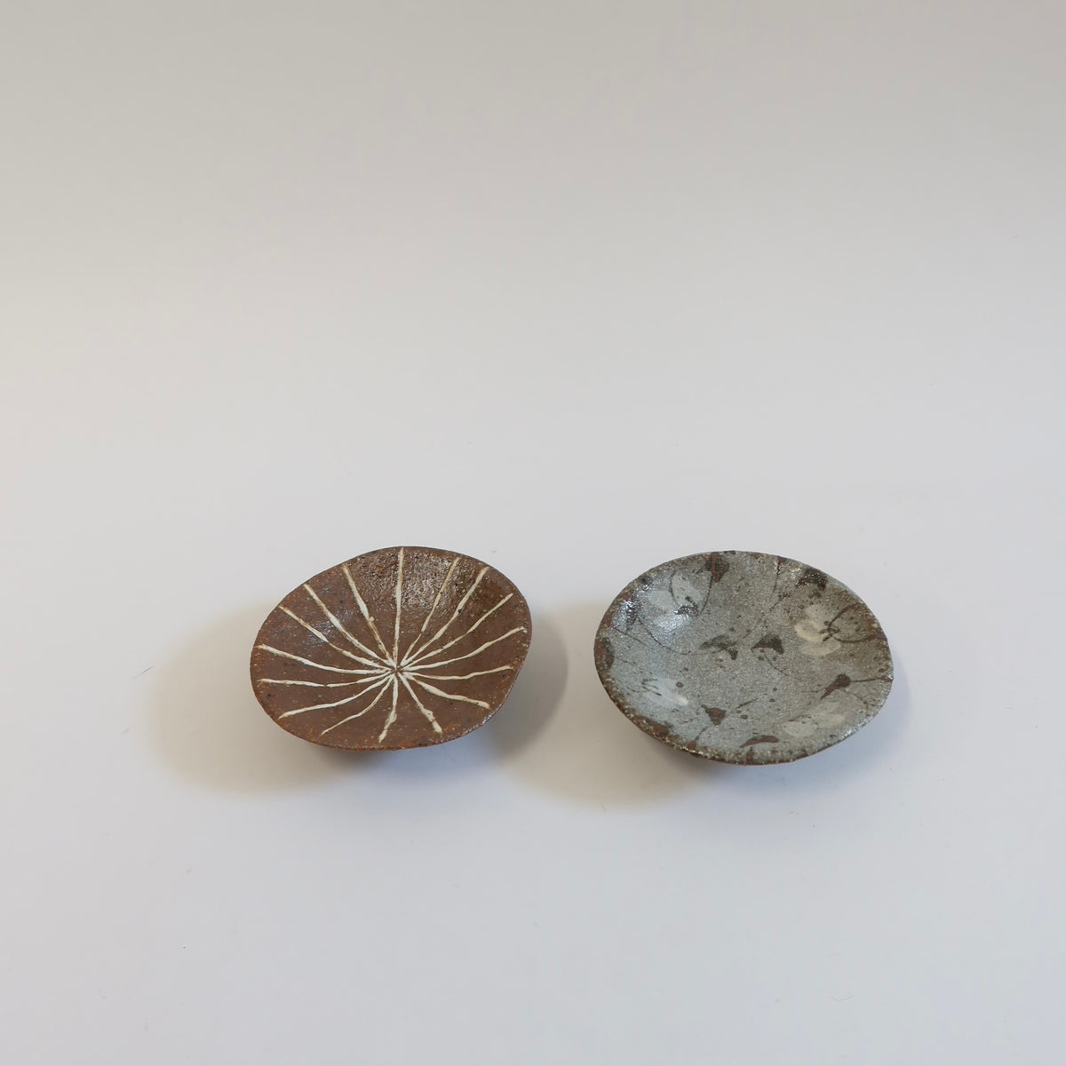 Japanese Ceramic Mamezara Plate Set
