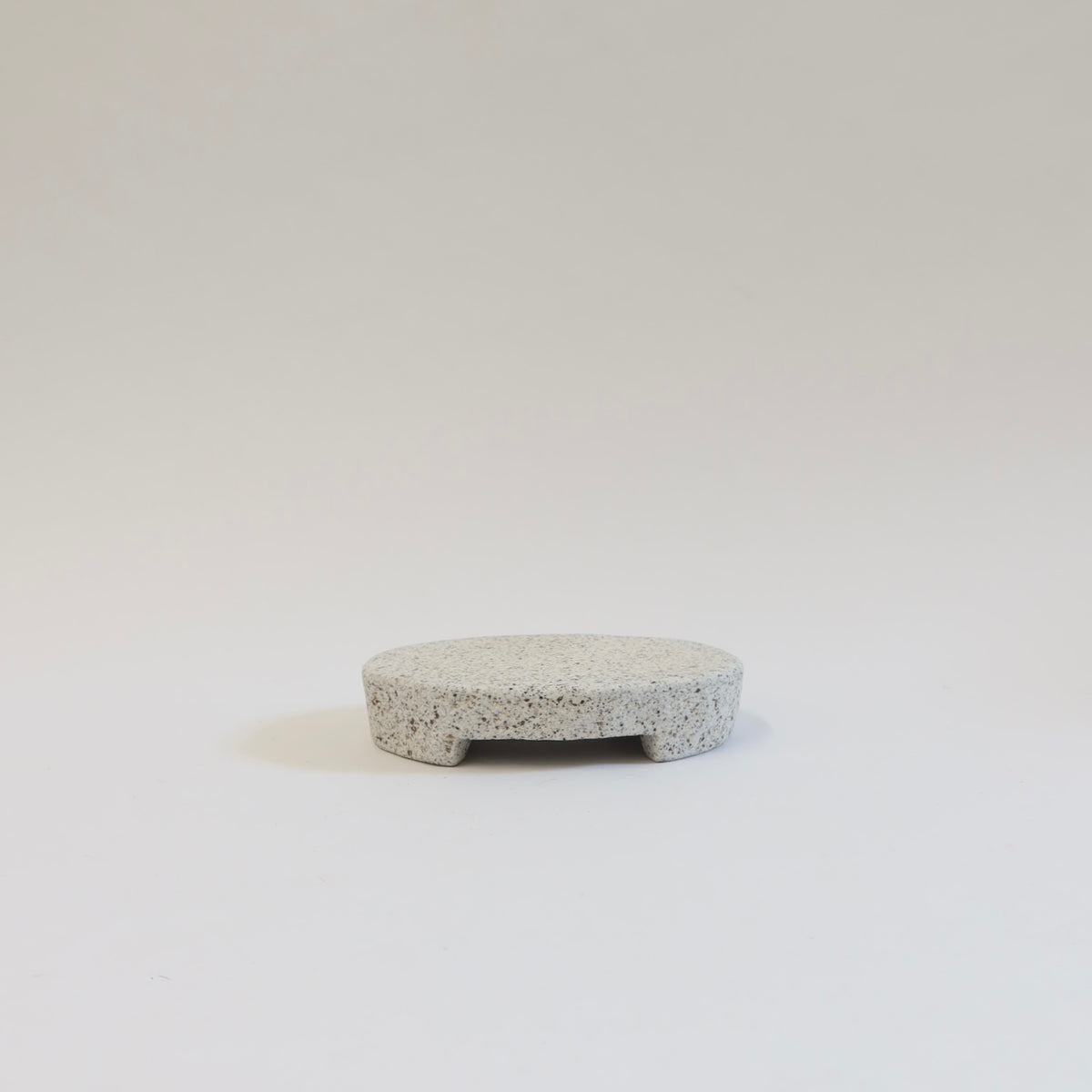 Korean Ceramic Oval Pedestal