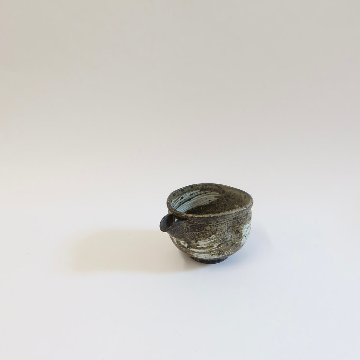 Japanese Ceramic Katakuchi and Cup
