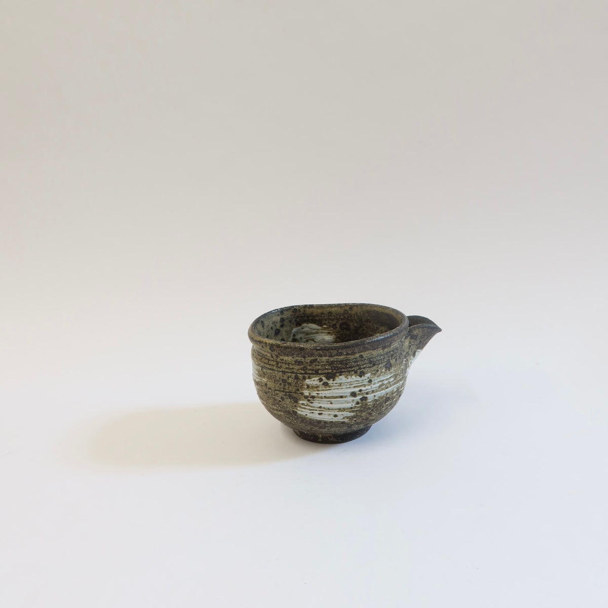 Japanese Ceramic Katakuchi and Cup