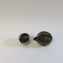 Japanese Ceramic Katakuchi and Cup
