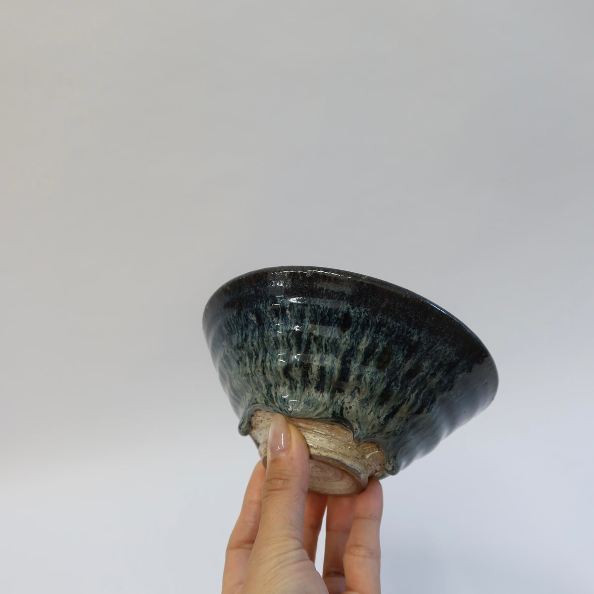Korean Hoeryung Glazed Sabal with Silver-Coated Underside