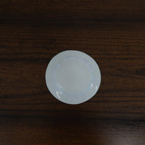 Japanese White Crystalline Glaze Mini Plate