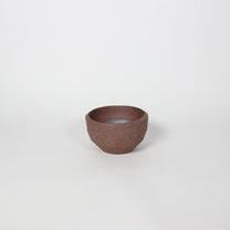 Japanese Small Ceramic Bowl, Rustic Brown