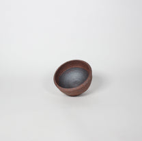 Japanese Small Ceramic Bowl, Rustic Brown