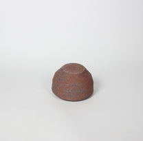 Japanese Small Ceramic Bowl, Rustic Brown