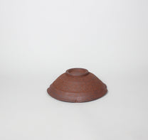 Japanese Ceramic Plate, Rustic Brown