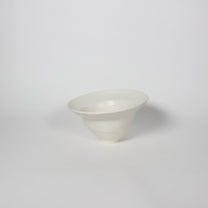 Japanese Ceramic Wabi Bowl, White
