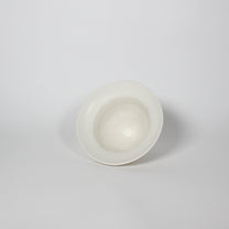 Japanese Ceramic Wabi Bowl, White