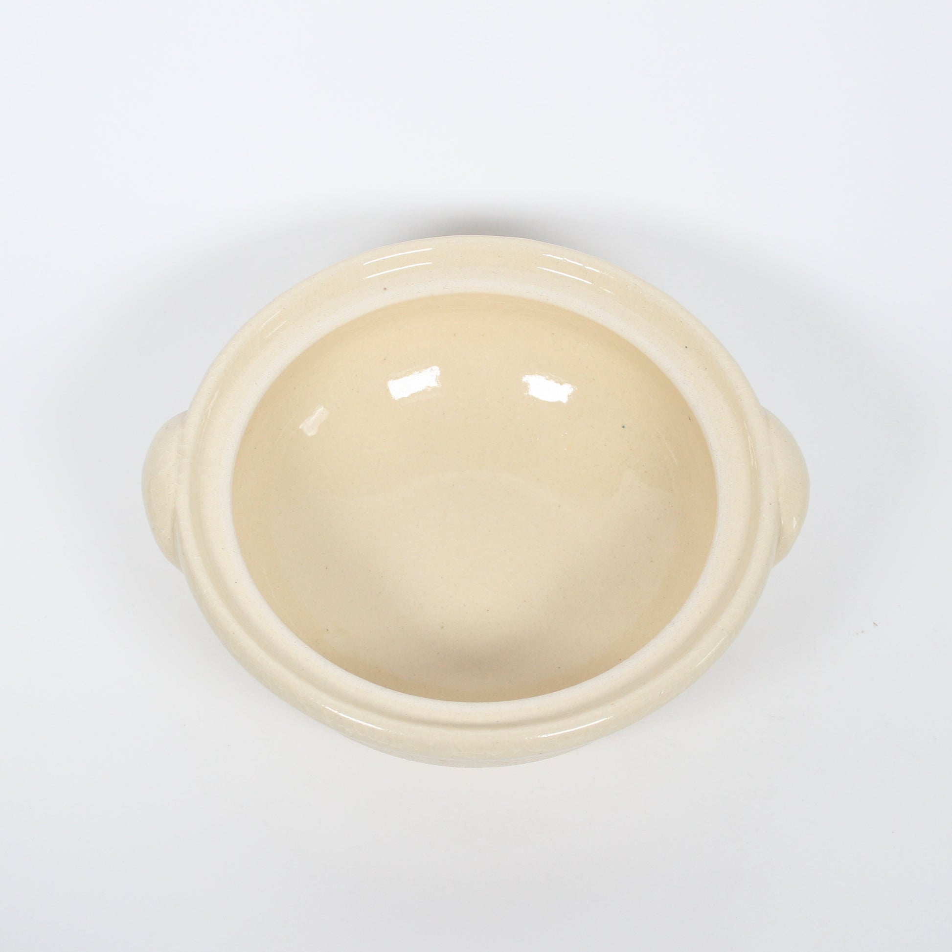 Japanese Iga-yaki Donabe Cooking Pot, Beige