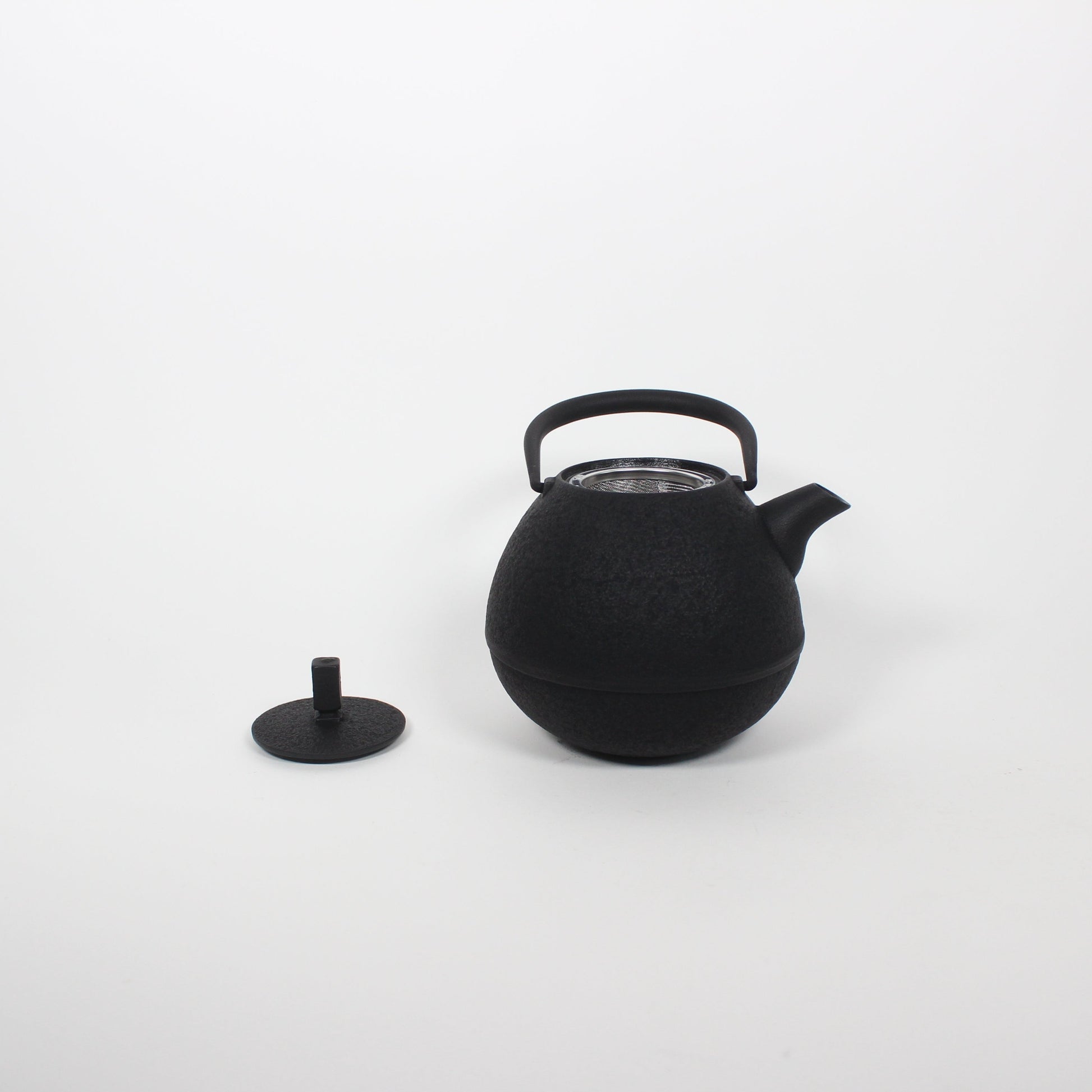 Japanese Nambu Tekki &quot;Egg&quot; Kyusu Tea Pot, Medium