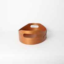 Cherry Shaker Oval Tray w/ Handles