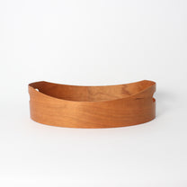 Cherry Shaker Oval Tray w/ Handles