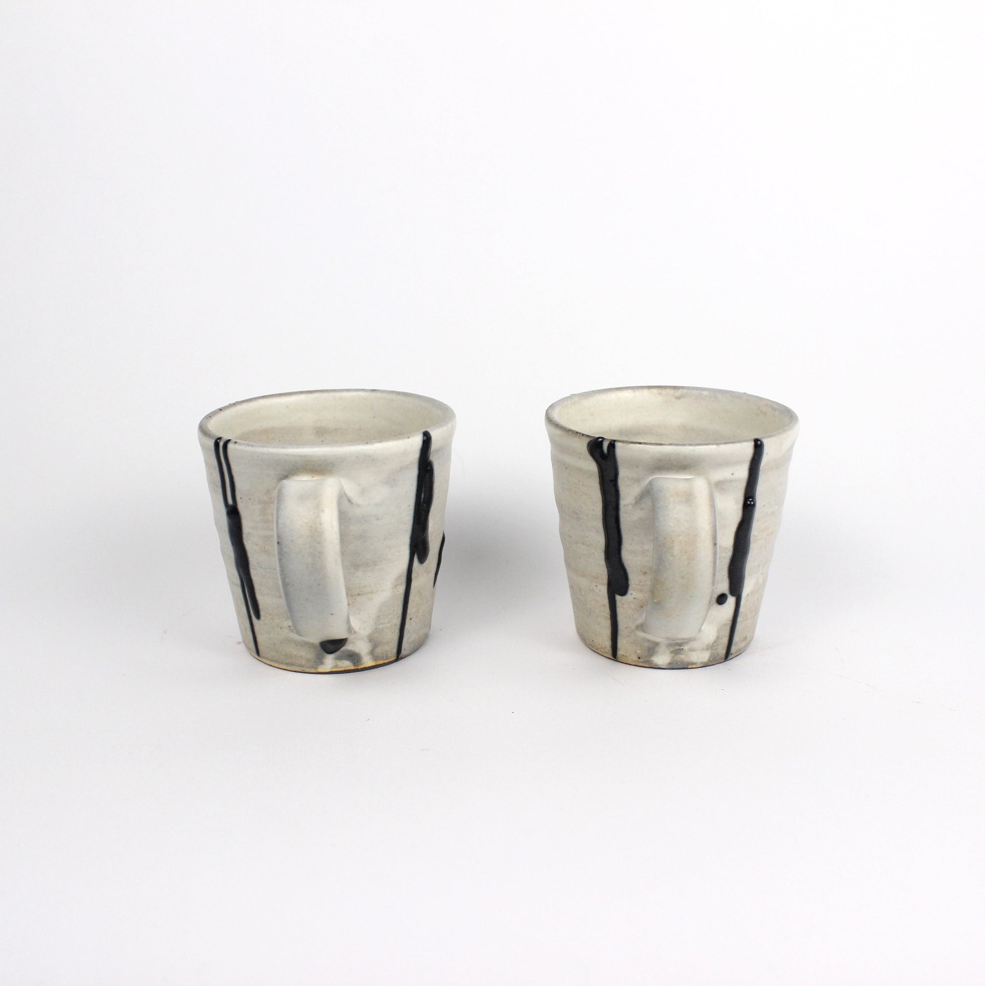 Japanese Shigaraki Itchin-Gaki Ceramic Mug