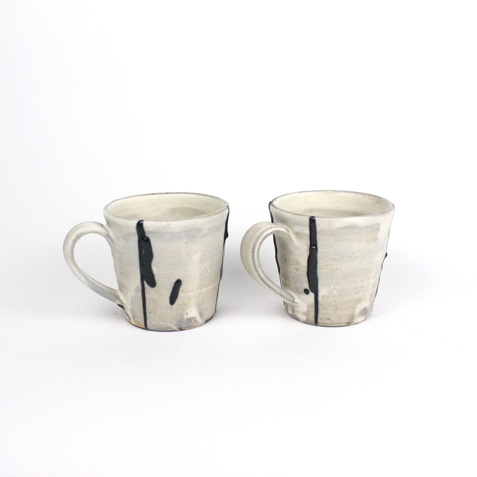 Japanese Shigaraki Itchin-Gaki Ceramic Mug