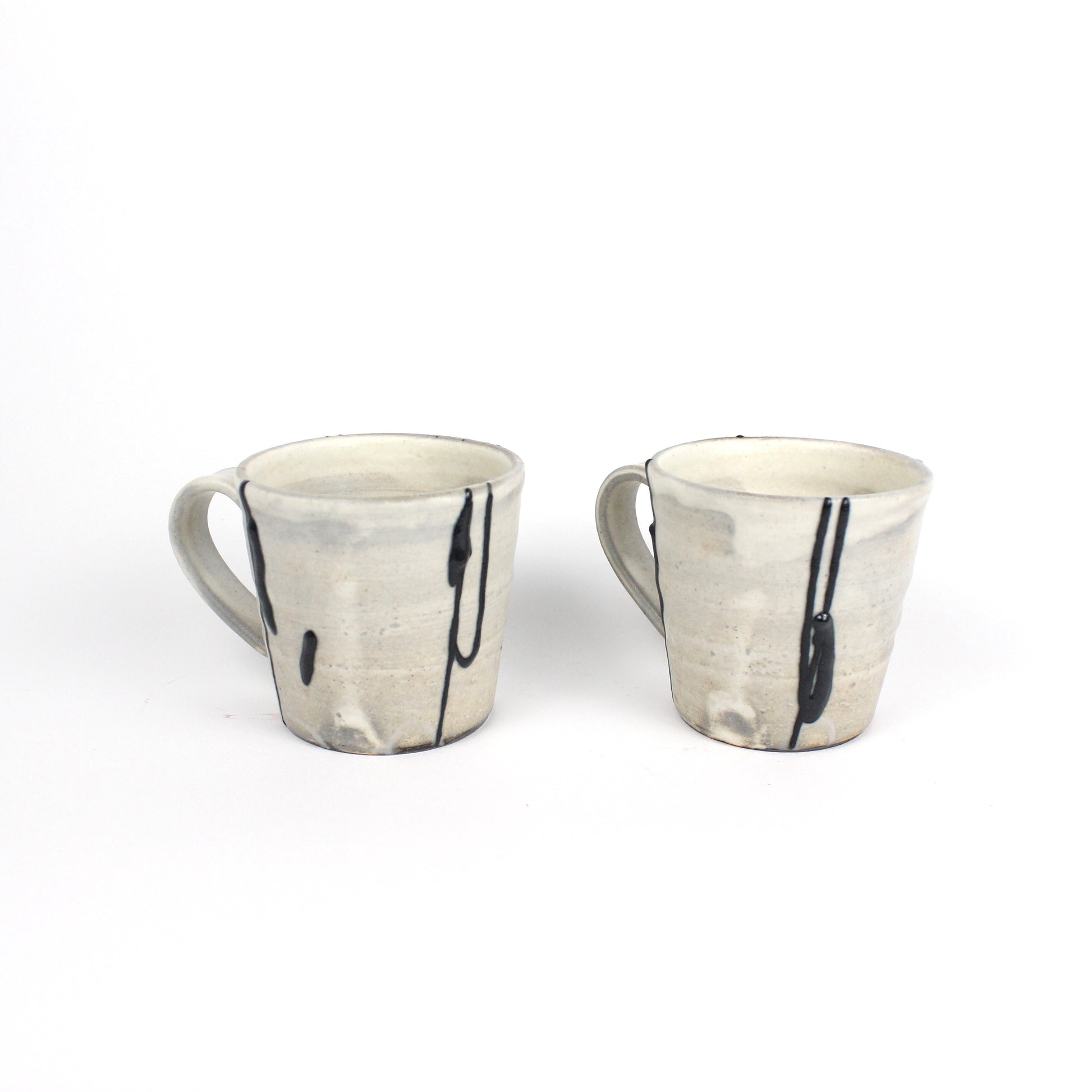 Japanese Shigaraki Itchin-Gaki Ceramic Mug