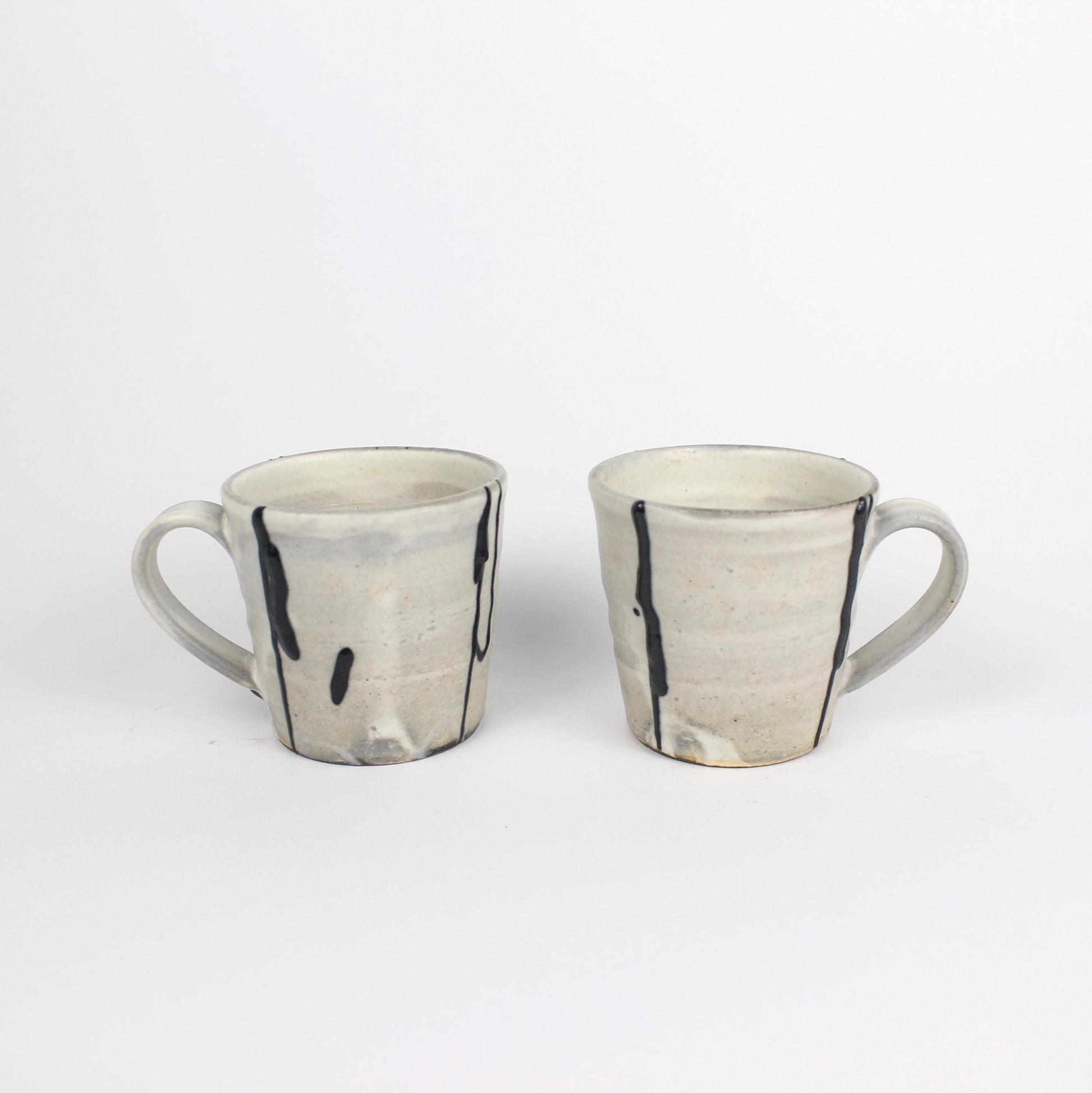 Japanese Shigaraki Itchin-Gaki Ceramic Mug
