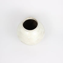 Korean Buncheong Moon Jar, H 6.75&quot;