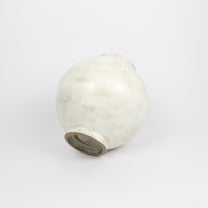 Korean Buncheong Moon Jar, H 6.75&quot;