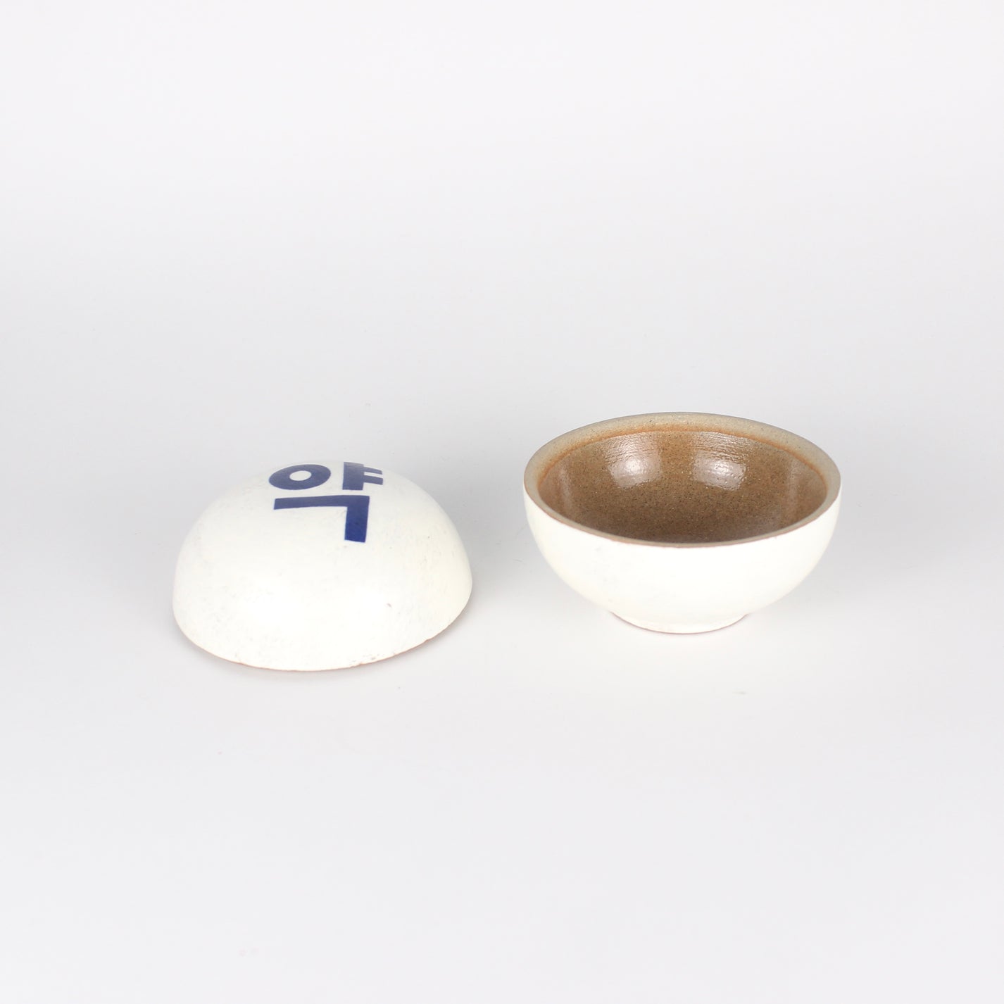 Korean Buncheong Lidded Medicine Case