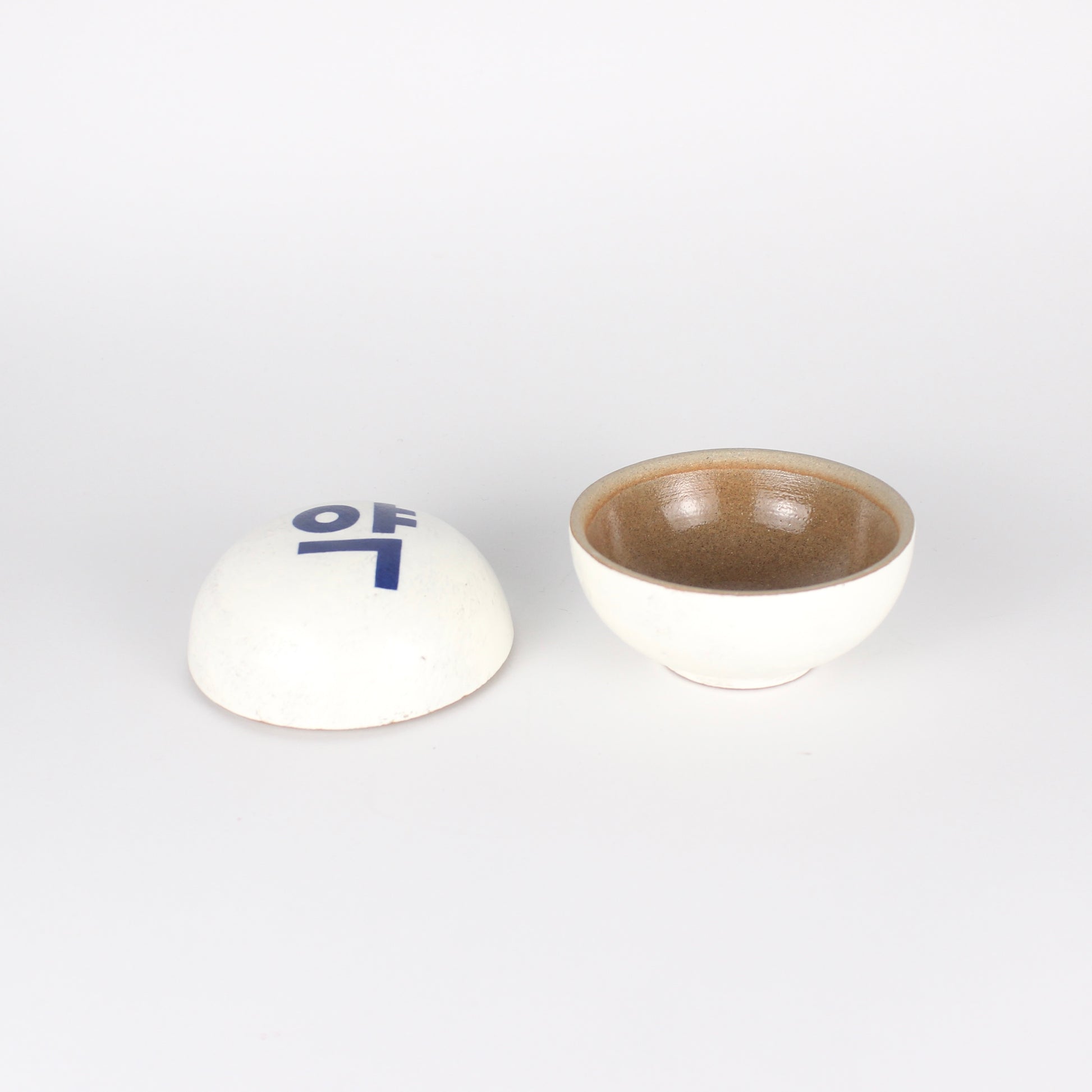 Korean Buncheong Lidded Medicine Case