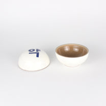 Korean Buncheong Lidded Medicine Case