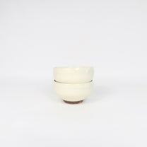Japanese Kohiki Kyo-yaki Chawan Tea Cup, Beige