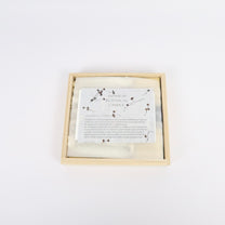 Japanese Tohaku Small Candle &amp; Candle Stand Set