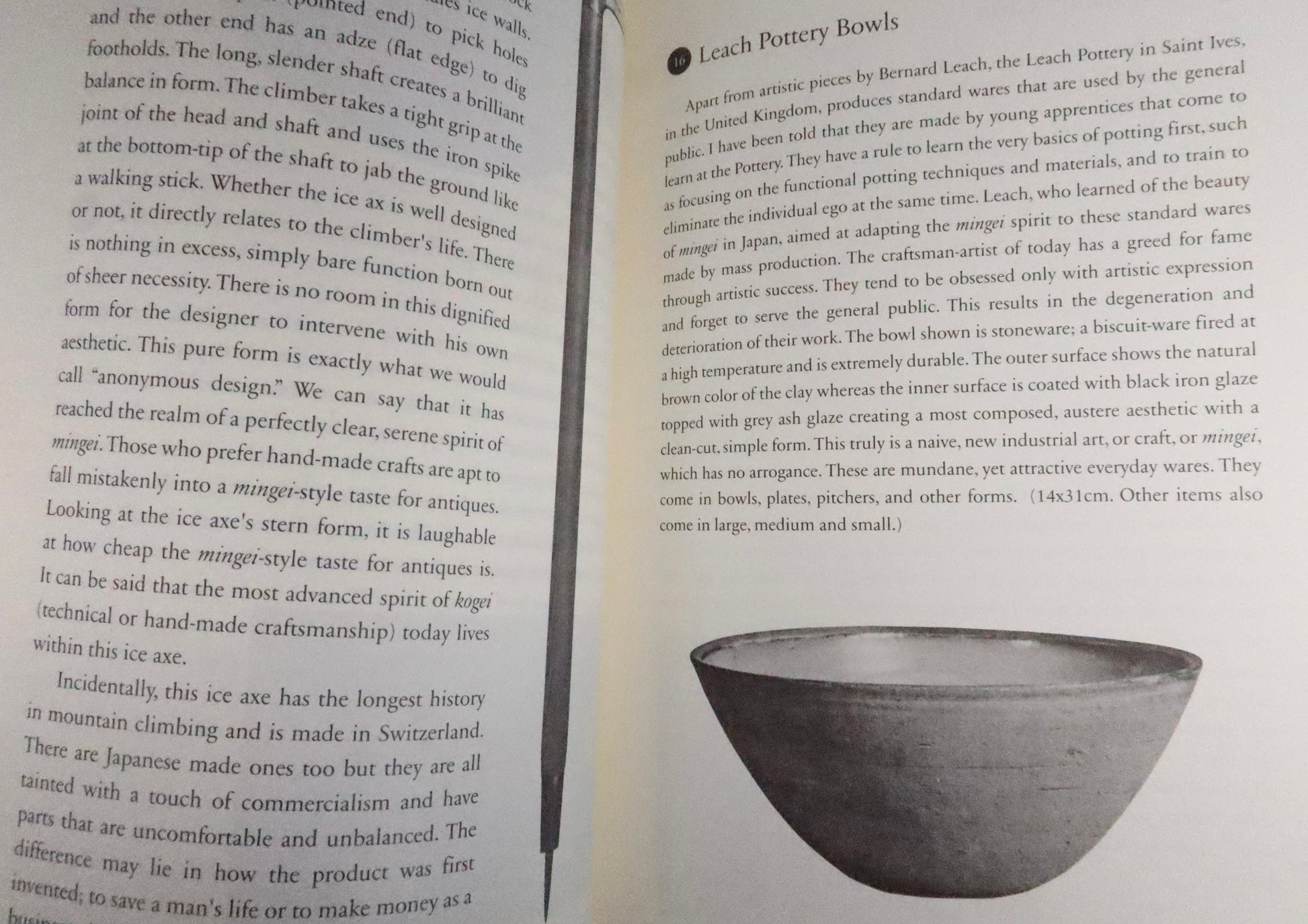 Book The Philosophy of Design by Sori Yanagi
