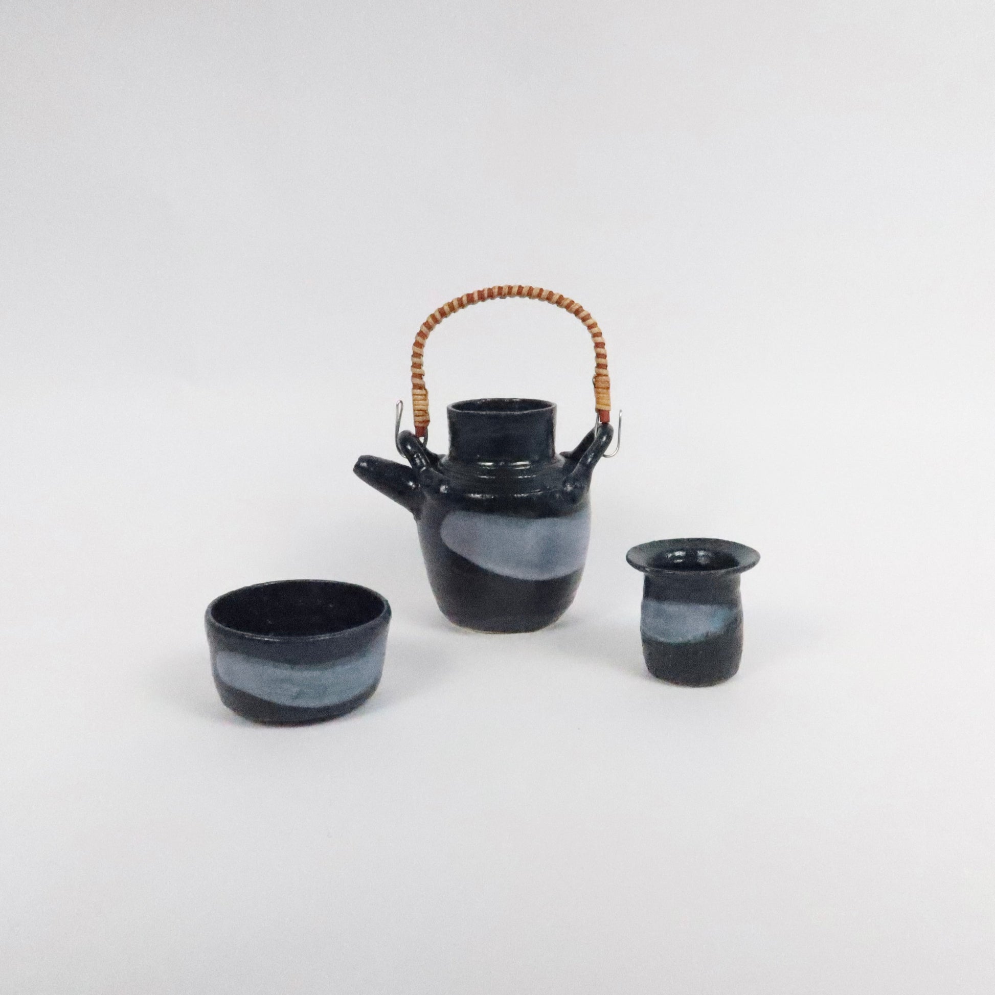 Japanese Kisha Teapot &amp;amp; Cups Gift Set