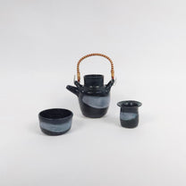 Japanese Kisha Teapot &amp;amp; Cups Gift Set