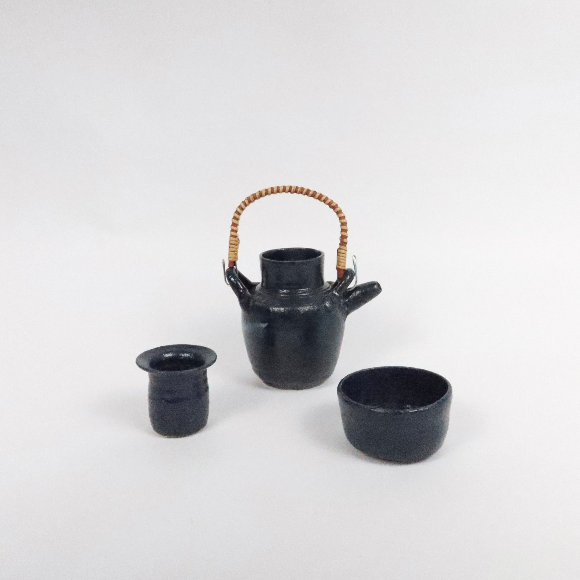 Japanese Kisha Teapot &amp;amp; Cups Gift Set