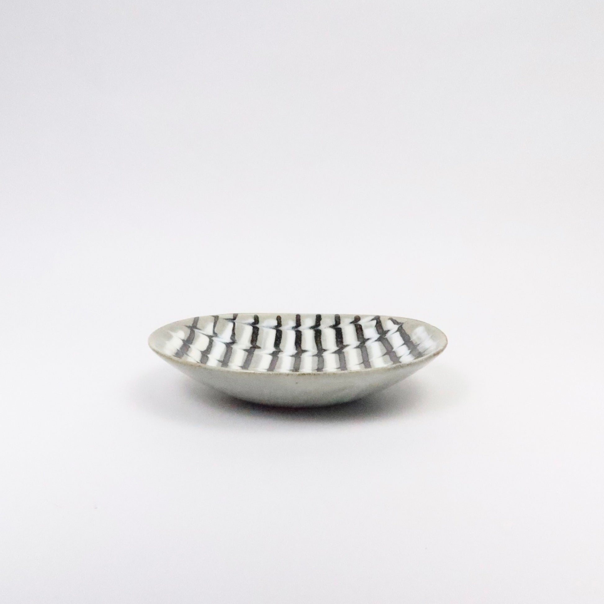 Japanese Slipware Ceramic Plate