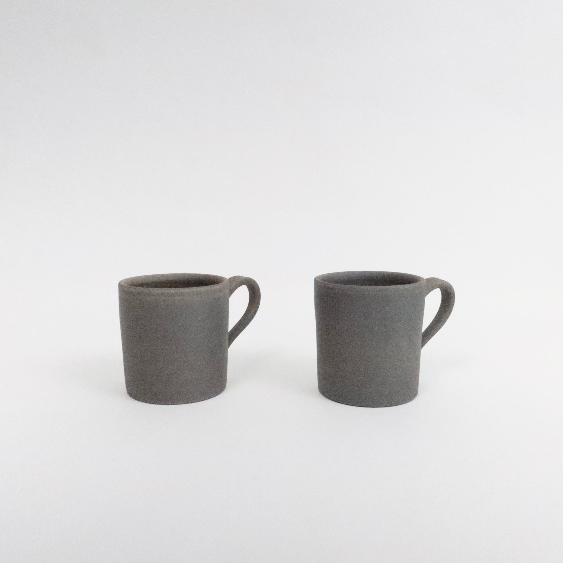 Japanese Tokoname Ceramic Coffee Mug, Dark Brown