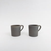 Japanese Tokoname Ceramic Coffee Mug, Dark Brown