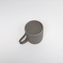 Japanese Tokoname Ceramic Coffee Mug, Dark Brown