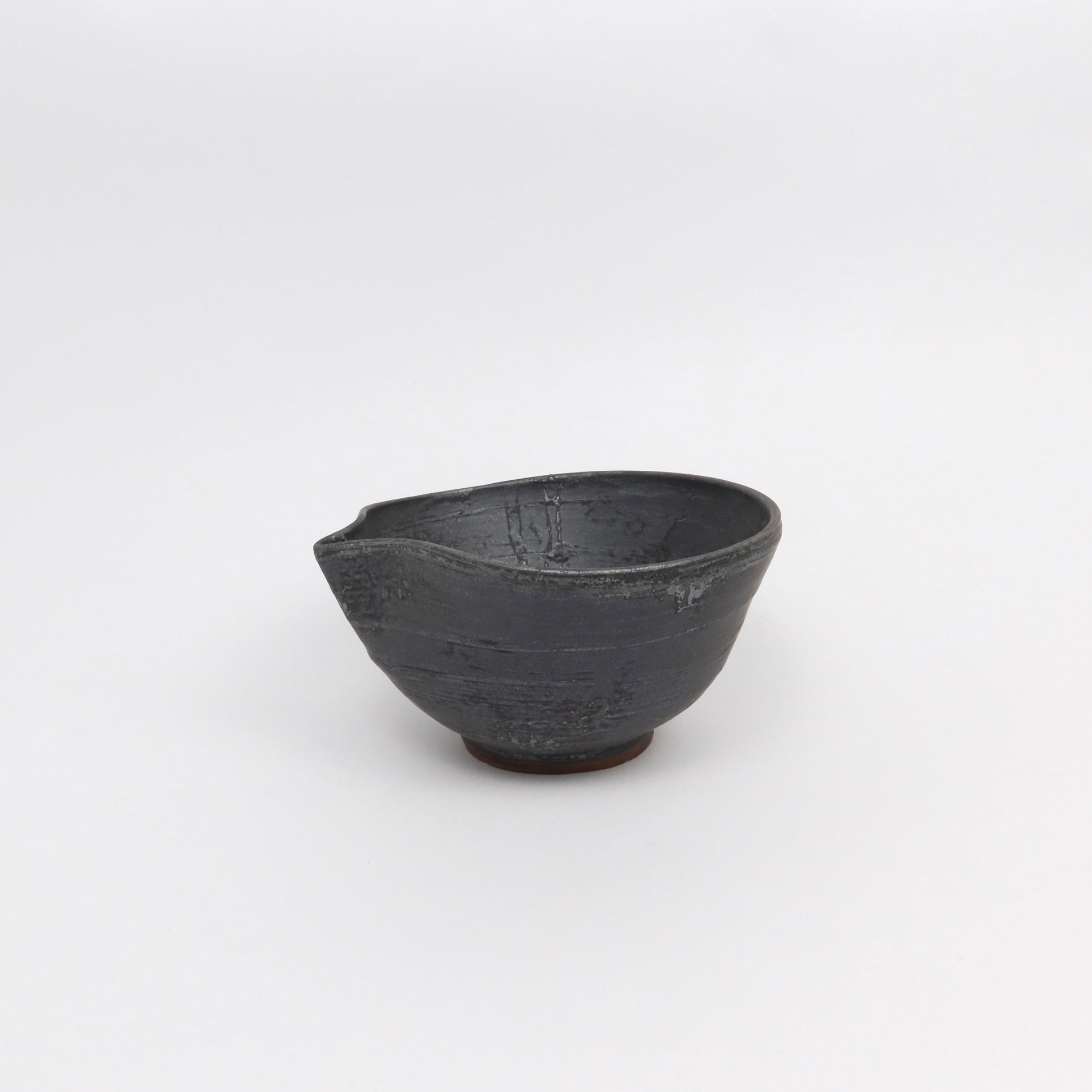 Japanese Wabi Kataguchi Ceramic Matcha Bowl