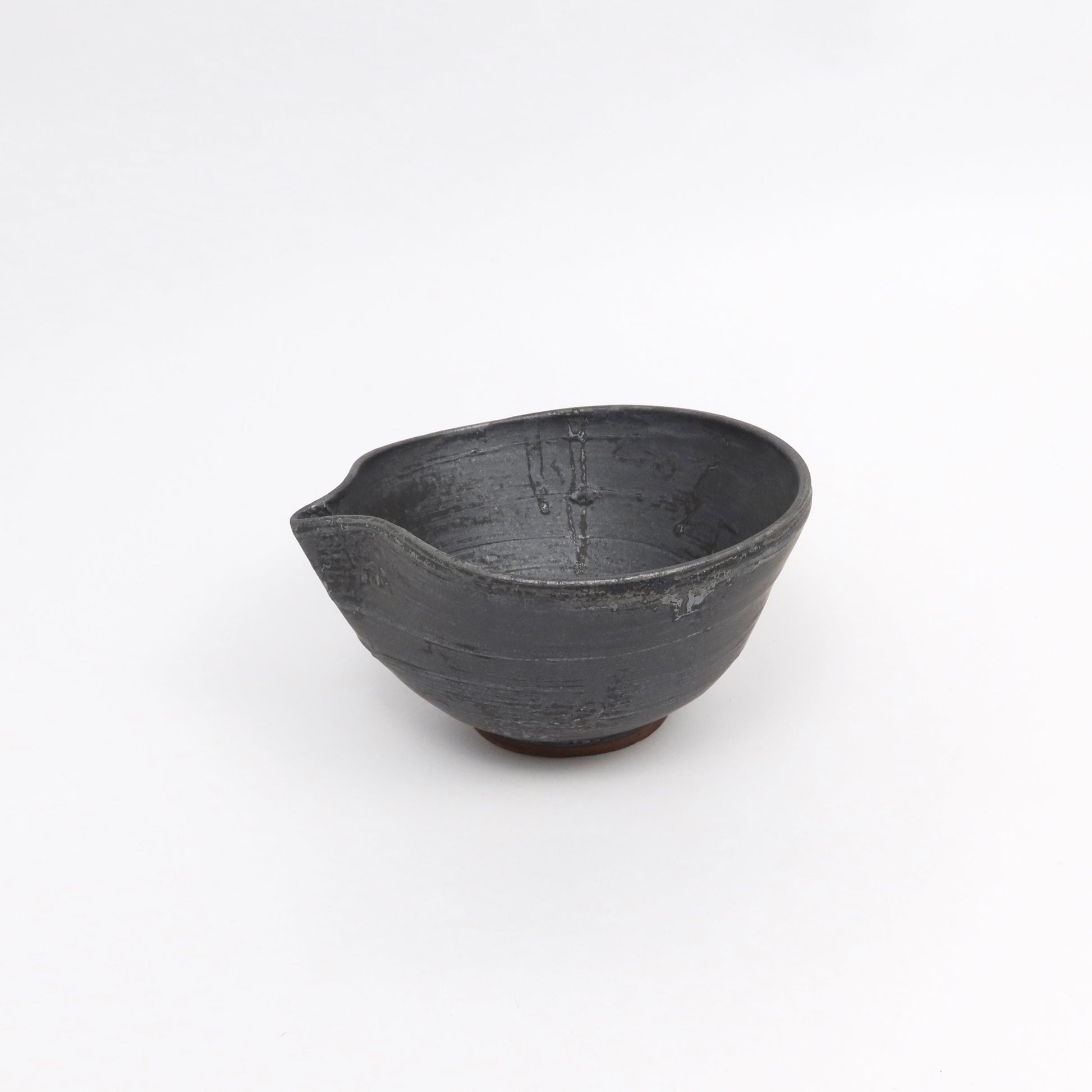 Japanese Wabi Kataguchi Ceramic Matcha Bowl