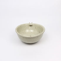 Japanese Shigaraki Katakuchi Ceramic Matcha Bowl
