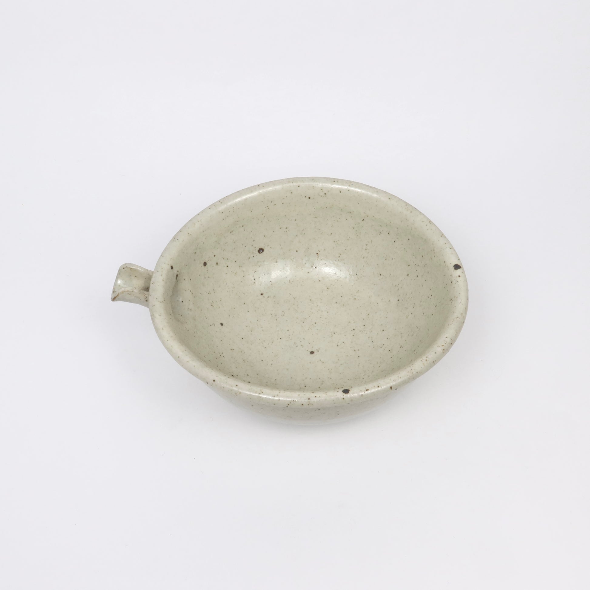 Japanese Shigaraki Katakuchi Ceramic Matcha Bowl