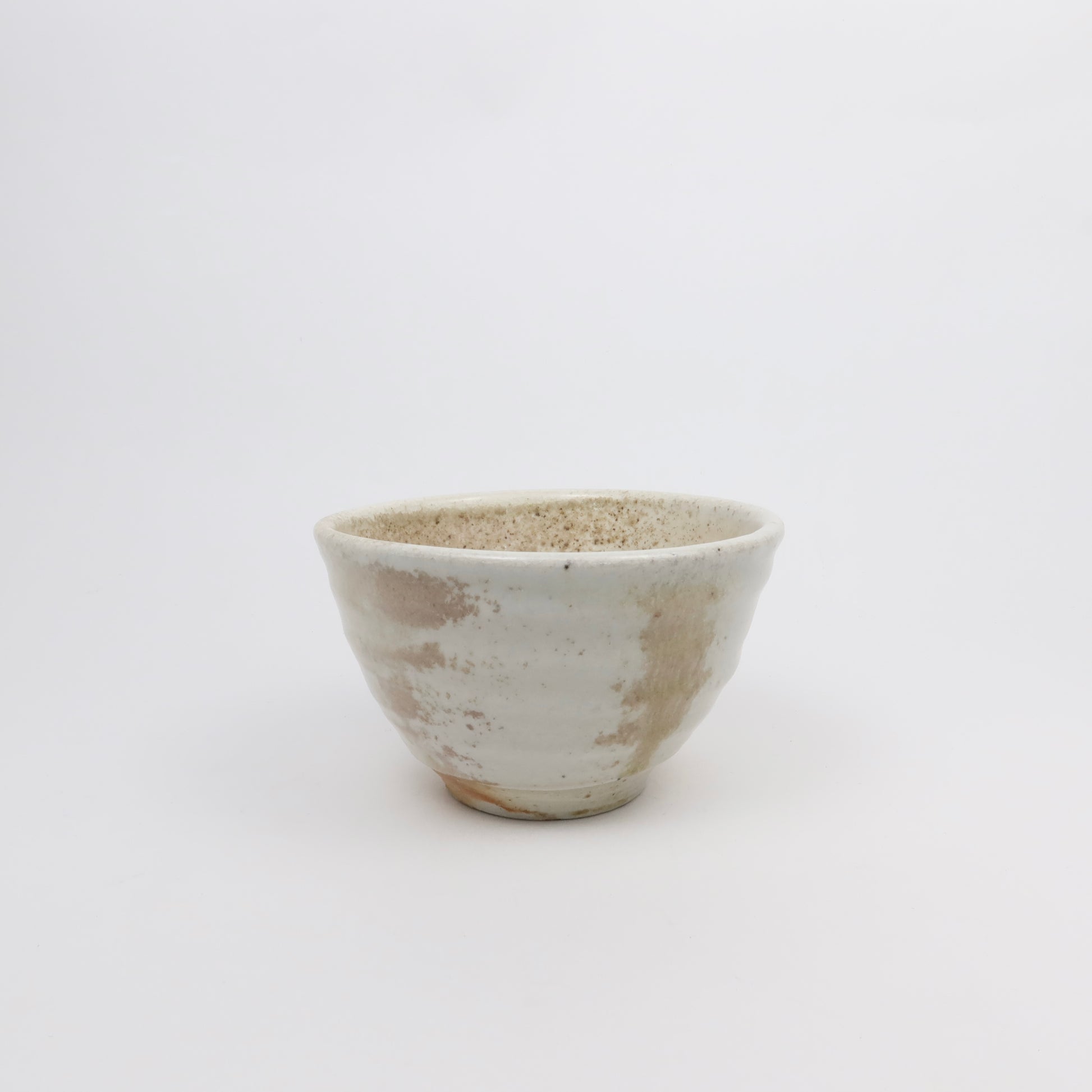Wood-fired Shino Ceramic Chawan