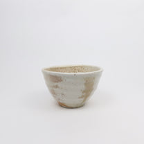 Wood-fired Shino Ceramic Chawan