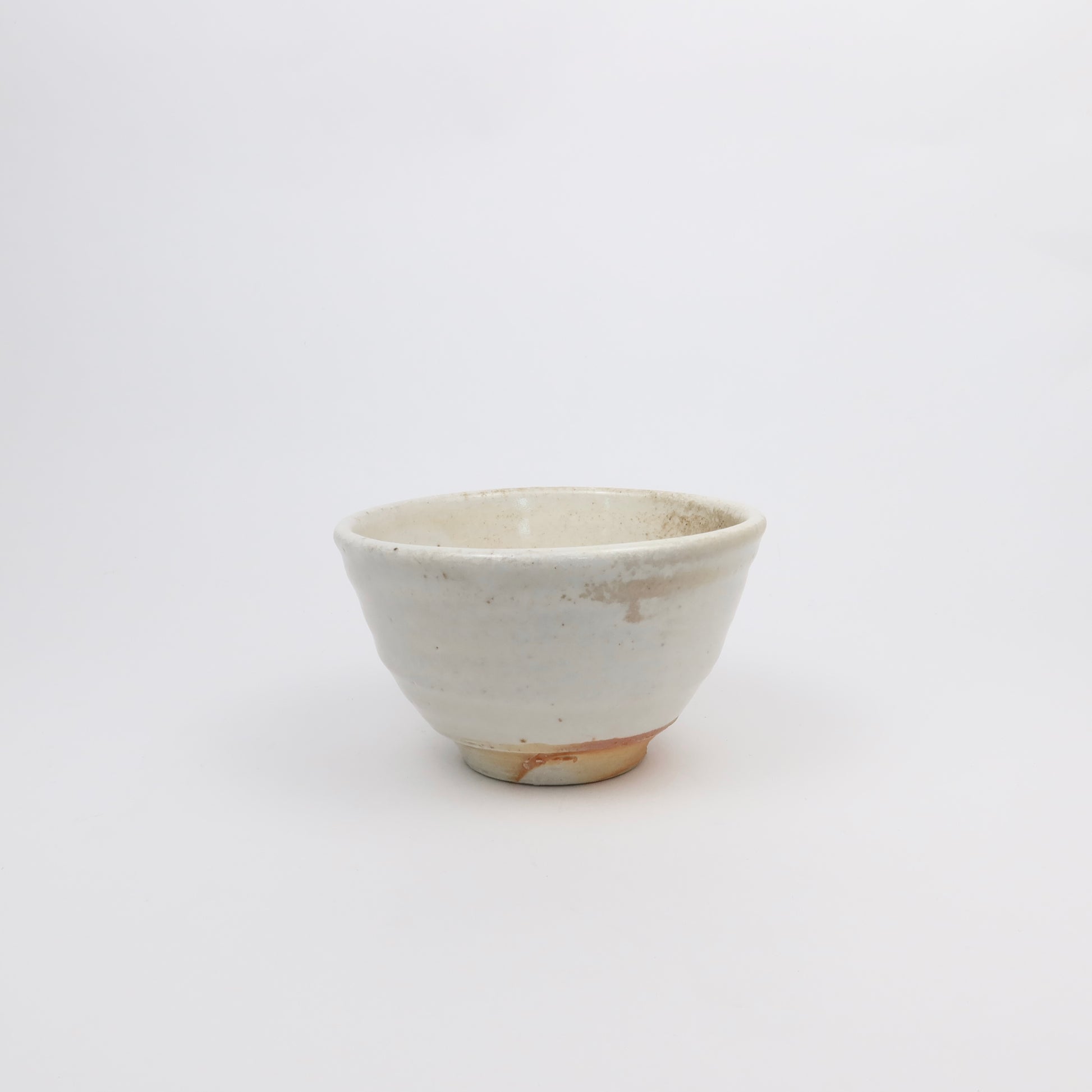 Wood-fired Shino Ceramic Chawan