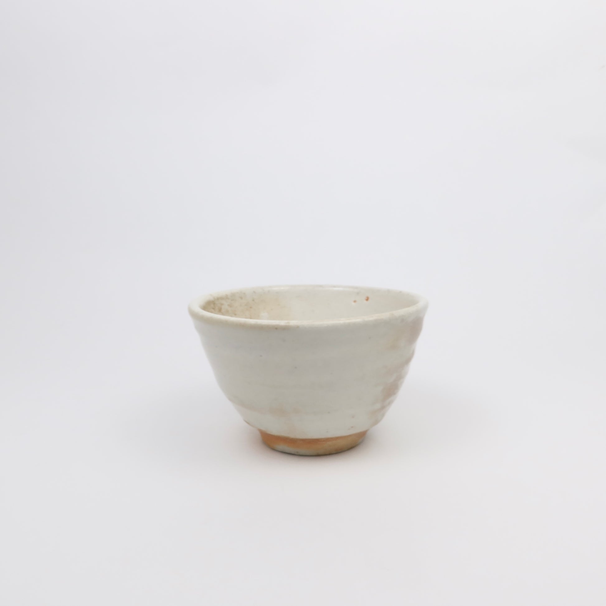 Wood-fired Shino Ceramic Chawan