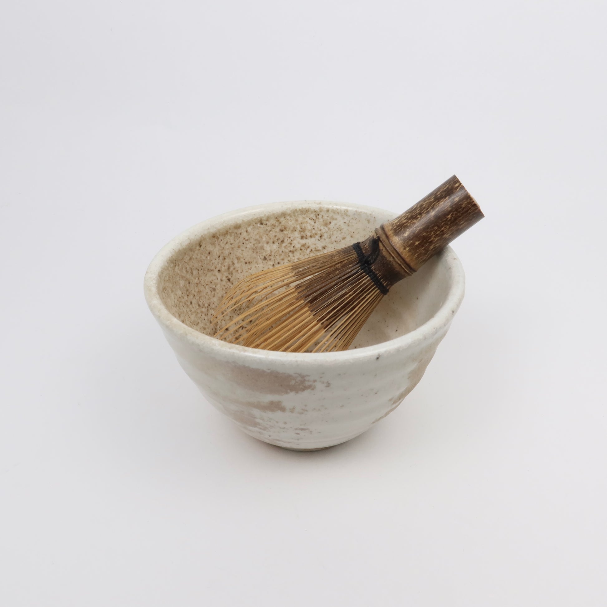 Wood-fired Shino Ceramic Chawan