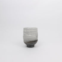 Japanese Minoyaki Ceramic Ash Glaze Tea Cup, 2 Sizes