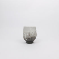 Japanese Minoyaki Ceramic Ash Glaze Tea Cup, 2 Sizes