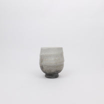 Japanese Minoyaki Ceramic Ash Glaze Tea Cup, 2 Sizes