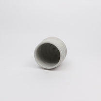 Japanese Minoyaki Ceramic Ash Glaze Tea Cup, 2 Sizes
