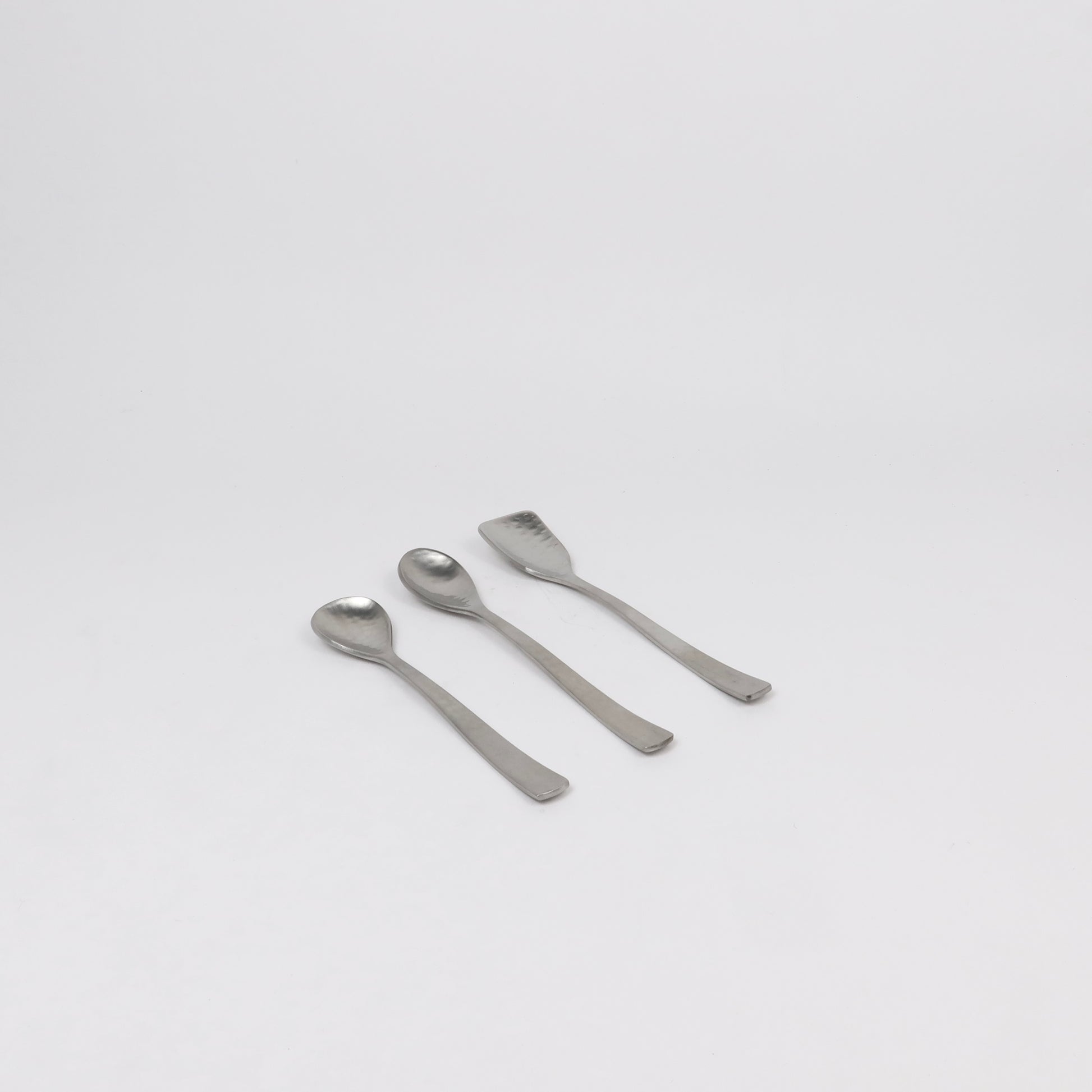 Hammered Stainless Steel Spoon